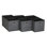 Ensemble de bacs de rangement en tissu Wayfair Basics®