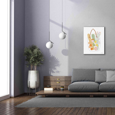 «Summer commercial» par Rachel Nieman, estampe numérique sur toile