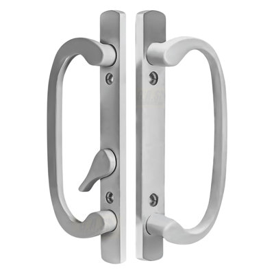 Ensemble de remplacement de poignée de porte coulissante en verre pour porte de patio