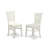 5 Piece Kitchen Table & Chairs Set Includes a Square Dining Table and 4 Dining Room Chairs, 36x36 Inch, Oak-1317844927-1262869851-1262869849