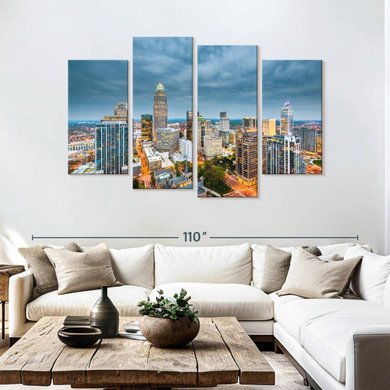 Nicci Charlotte Blue Hour, H 54 po x l 84 po
