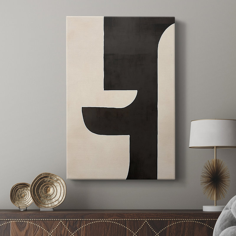 Abstract LXXIII Gallery Wrapped Canvas - Ready To Hang , 18" H x 12" W