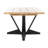 Zetta Teak Solid Wood Dining Table