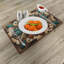 Ensemble de 4 napperons rustiques Ambesonne