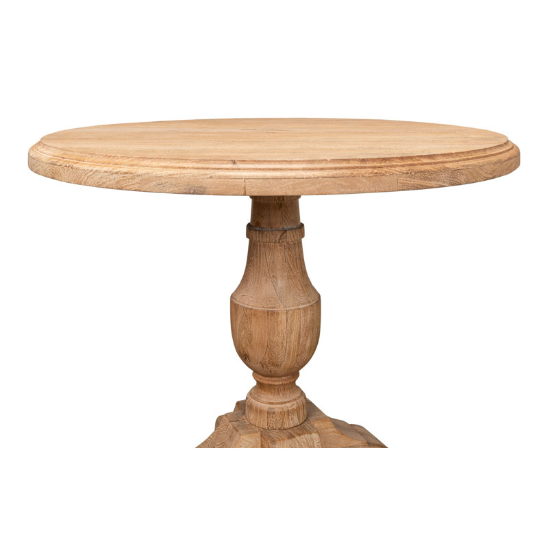 Dessie Round Solid Wood Dining Table