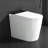 Bathroom Bidet Smart Toilet Facility - Auto Open, Flush, Heated Seat, Warm Air Dry Modern Dryer, Compact Bath