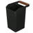 2 Gallon Trash Can Combo, Square Open Top and Handle, Serene Green