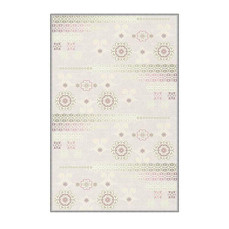 Premium Hall Carpet (2.6 x 9.8 ft), 100% Polyester, 0.3 in Pile Height | Antibacterial, Non-Slip Underside, 3D Digital Print | Machine Washable, Durable, Ideal for Home & Office, Easy Maintenance