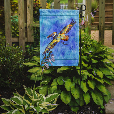 Drapeau de jardin à 2 côtés pelican