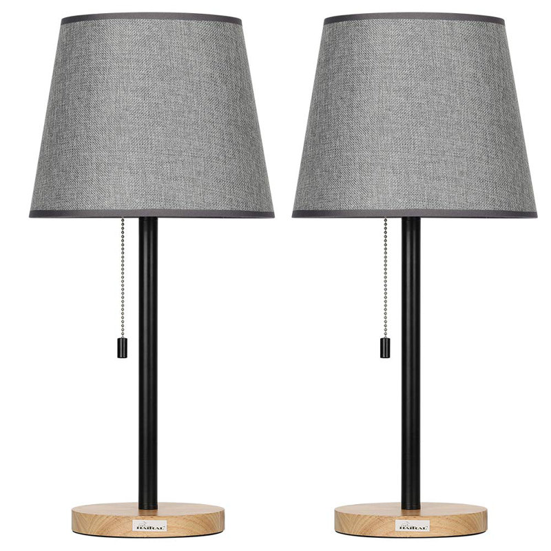 Wood Table Lamp