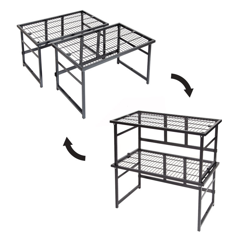 R1 Stackable Rack 2-pack, Black