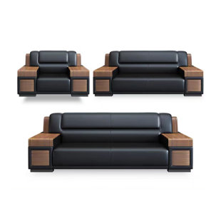 New Chinese style simple modern office sofa set