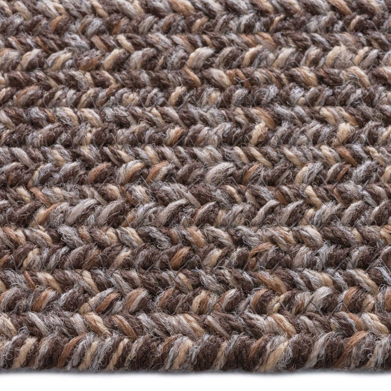 Windall Indoor / Outdoor Rug, Concentric Rectangle 7' x 9'