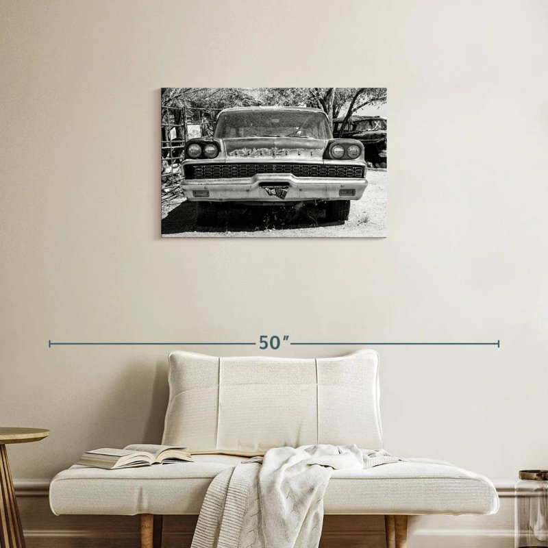 Mehar Black Arizona - Mercury Old Car, H 20 po x l 30 po