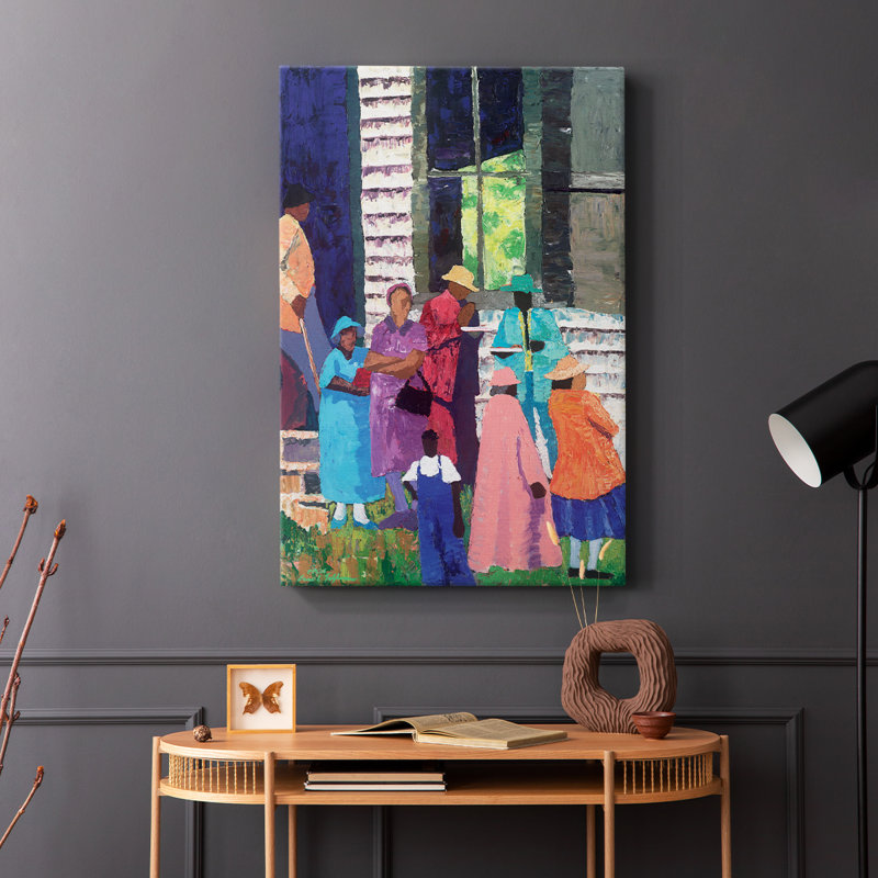 Going to Church -Gallery Wraraped Cavas, H 48 po x l 32 po
