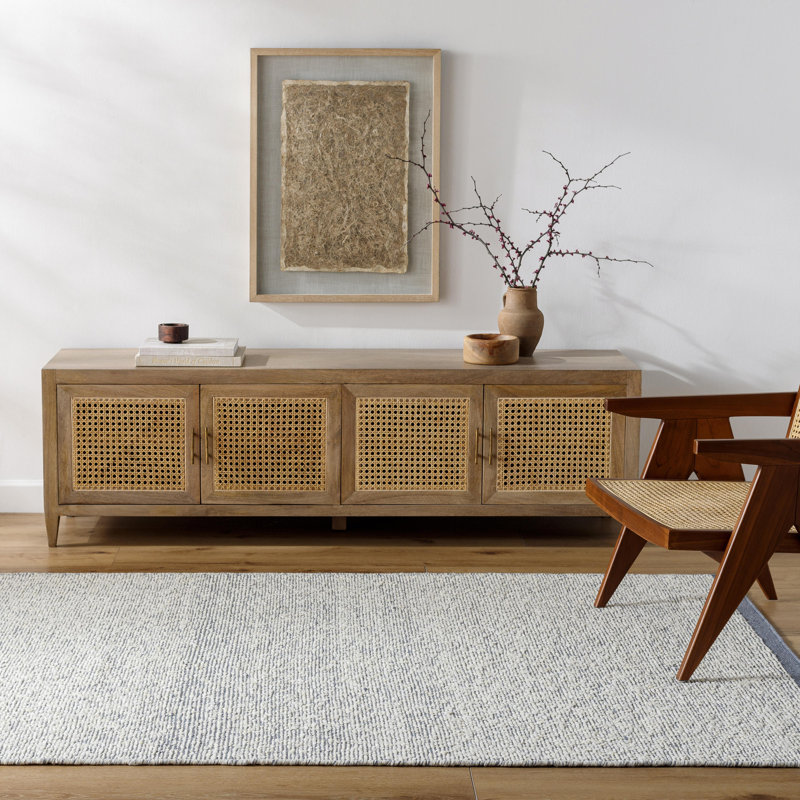 Ericka Hand Tufted Indoor Rug, Rectangle 2' x 3'