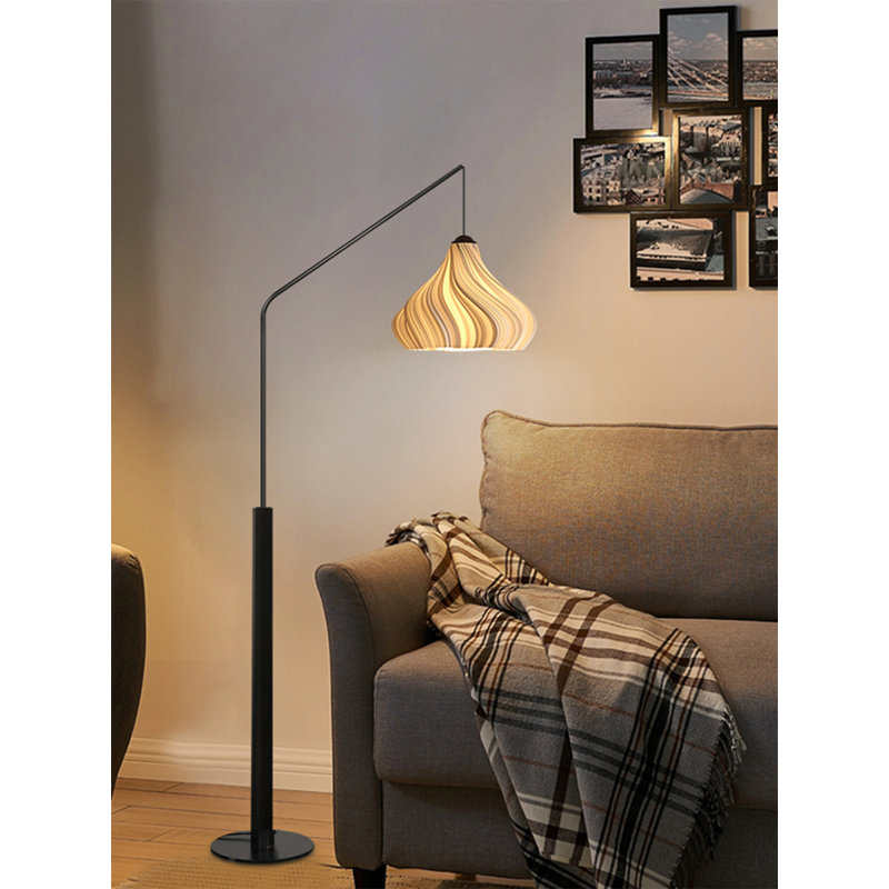Lampe sur pied en fer Med Art