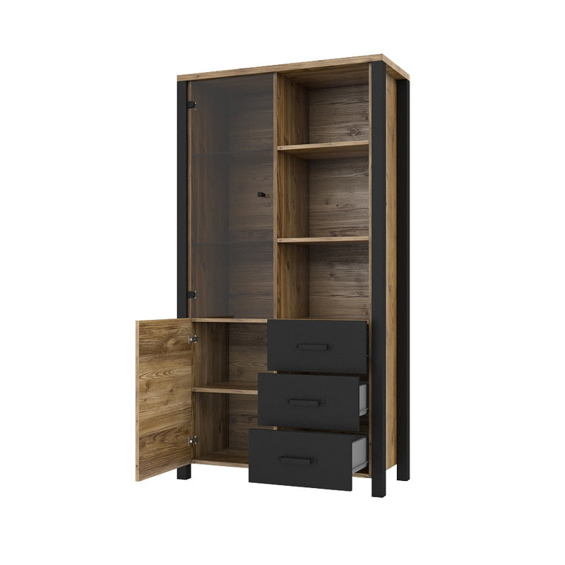 Altti Display Cabinet, Fichte Oak