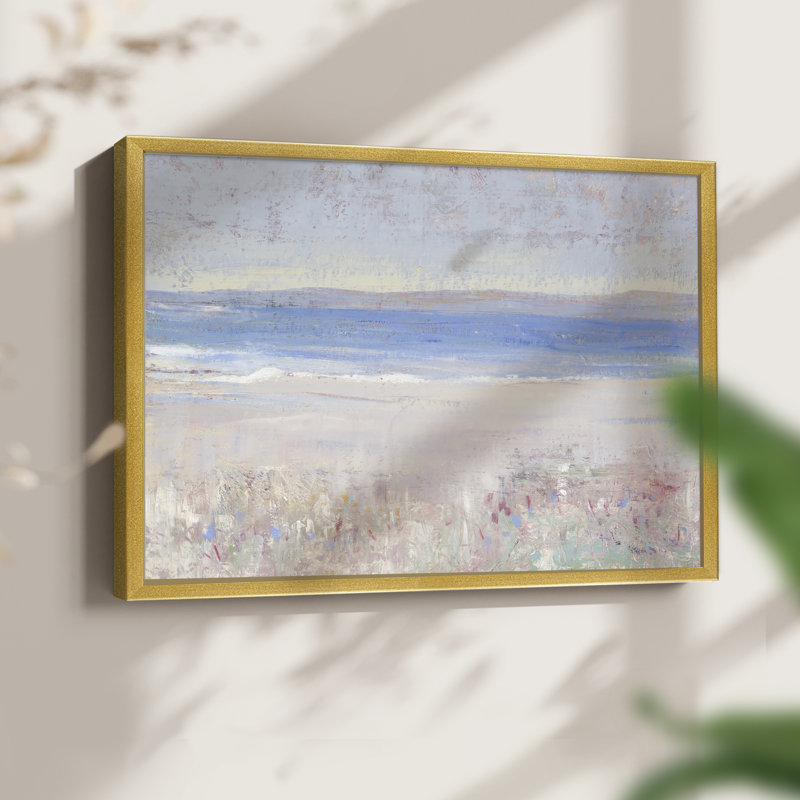 «Beach Textures II», reproduction encadrée, H 11 po x l 14 po