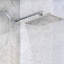 Pomme de douche en acier inoxydable de 10 po à fixation murale pour un fonctionnement en douceur