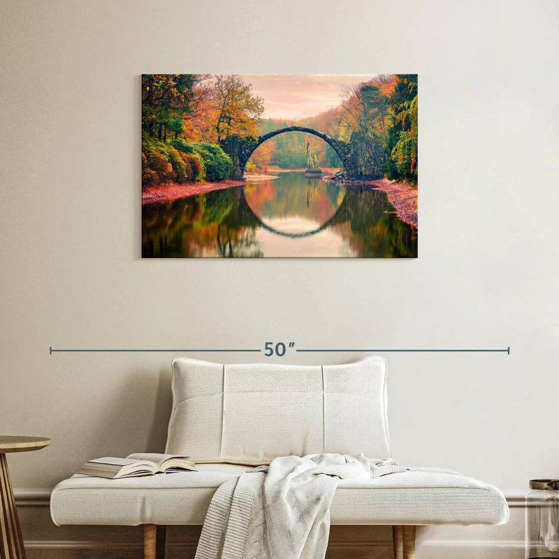 Lilie Devil's Bridge In Germany, 24" H x 36" W