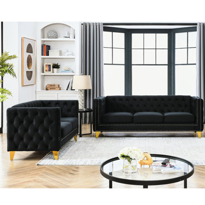 Upholstered 29.53 " Cotton Sofa