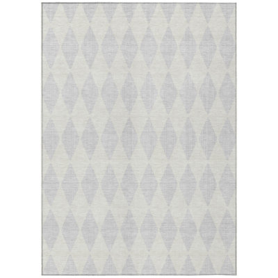 Loreen Washable Geometric Indoor / Outdoor Rug