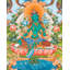 21 Taras Thangka vert (Brocadeless Thangka)
