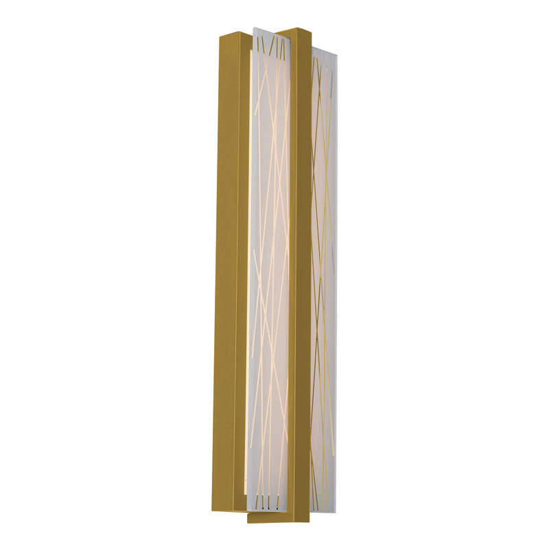Gallery - 20'' LED Wall Sconce - Light Antique Brass, 20 W, Light Antique Brass