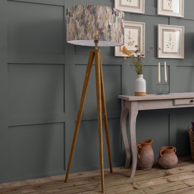 Azima 158cm Brown Tripod Floor Lamp