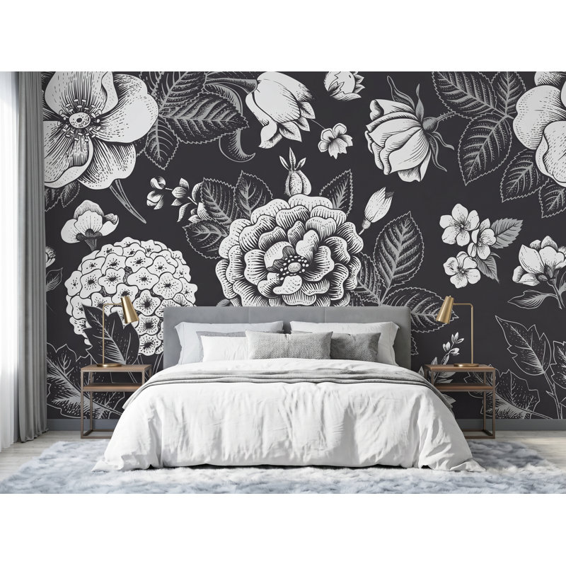 Panneau mural pelez et collez, l 125 po x H 125 po, L 125 po x H 125 po, Papier pré-collé