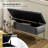 Baily 46.5'' W Modern Velvet Storage Bench-1125442346