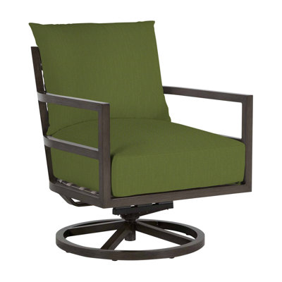 Chaise berçante pivotante en aluminium Santa Barbara