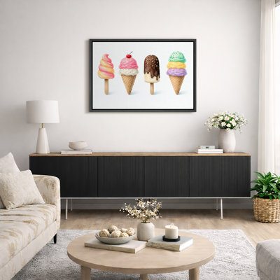 Cônes de crème glacée