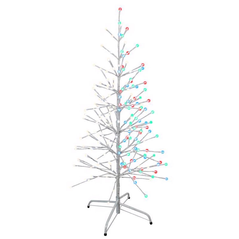 Latitude Run® LED Multi Birch Yard Decor, 48" H x 8.2" W x 50.2" D