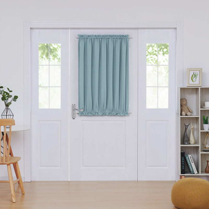 Penryn Room Darkening Curtain Single Panel, 25" W x 40" L, Navy Blue