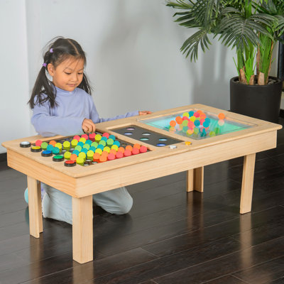 Boîte à lumière en caoutchouc massif - Jeu de reconnaissance de couleurs interactif pour enfants