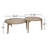 Miramar Solid Wood Nesting Coffee Table