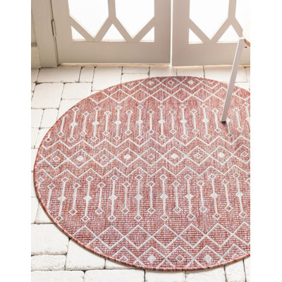 Tapis d'extérieur Preen couleur rouille