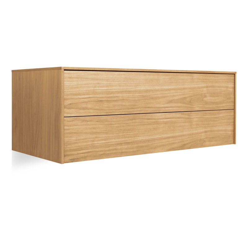 Wonder Wall 2.0 Solid Wood Accent Chest, White Oak