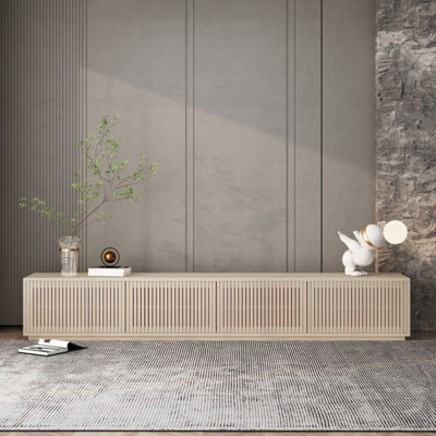 Crédence de rangement moderne 86,6 po