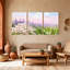 Ensemble de 3 reproductions d'art sur toile-1006375764