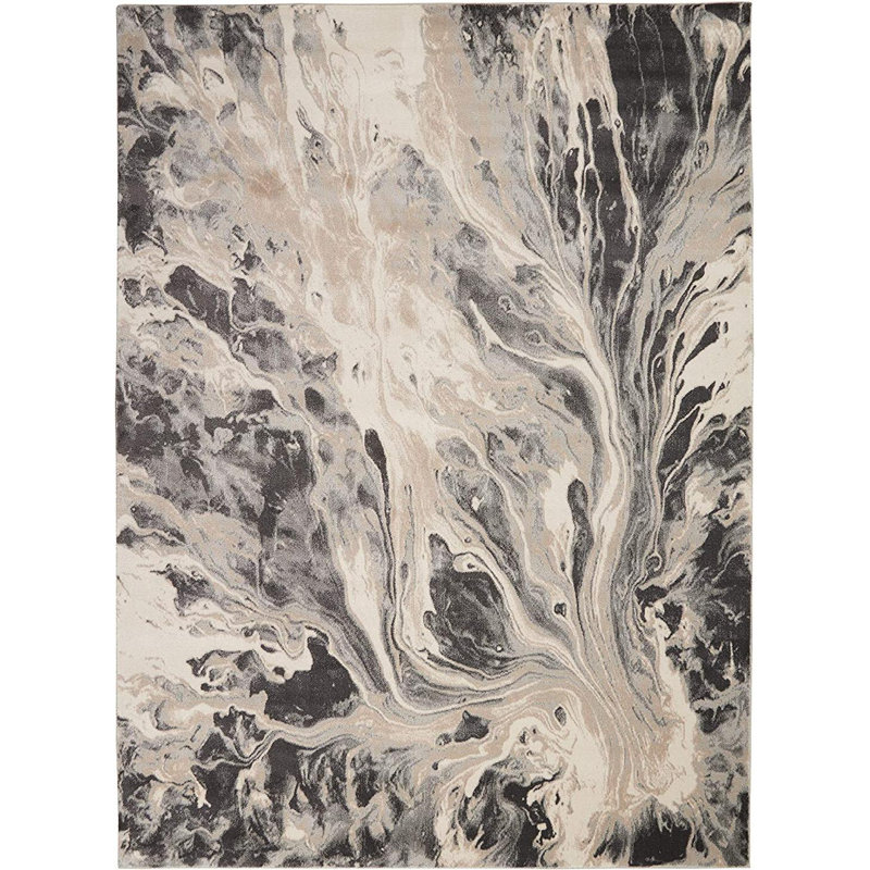 Abstract Rug, Rectangle 3'10" x 5'10"