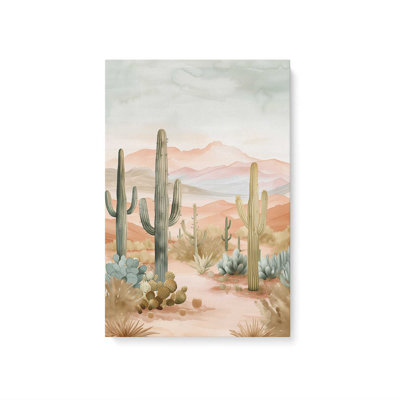 Cactus Waltz I Rolled Canvas