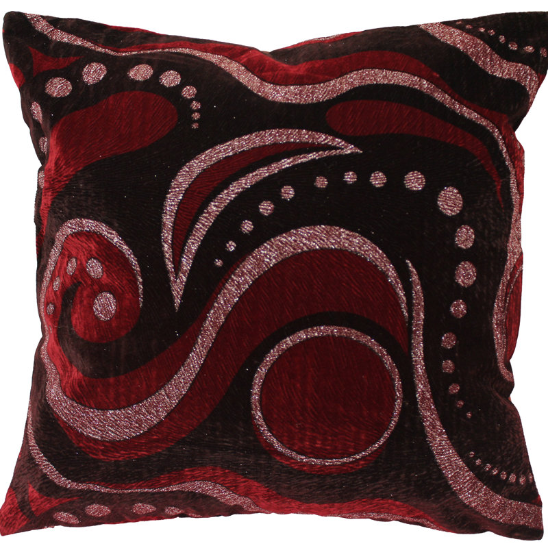 Housse de coussin Indiana, Brun / Doré