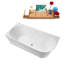 Bac autoportant 67 po avec drain interne Streamline-101413171