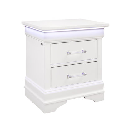 Table de chevet Charlton avec DEL