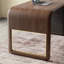 Bureau rectangulaire en noyer massif + bois manufacturé avec 3 tiroirs-108614163