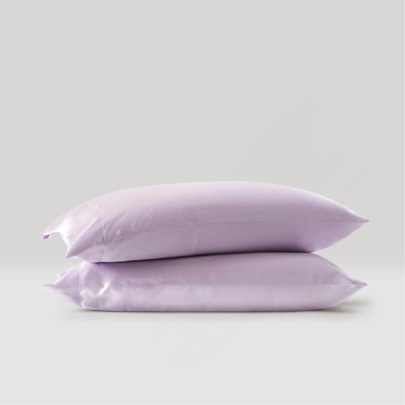 Ensemble de draps de luxe, Twin Duvet Cover + 3 Additional Pieces, Lilac