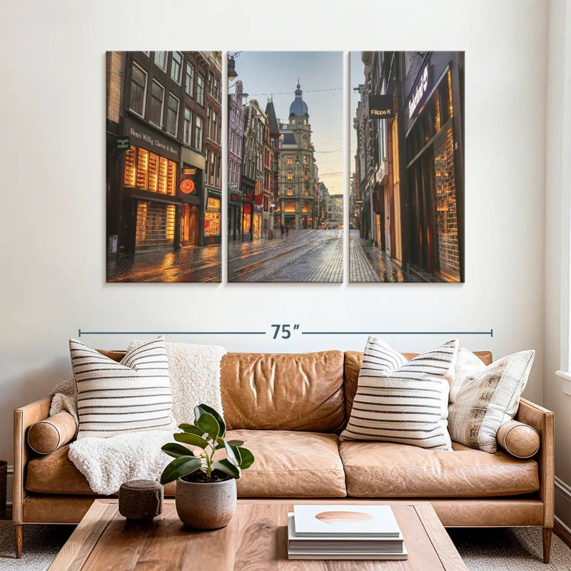 Syd Leidsestraat Street, 42" H x 65" W